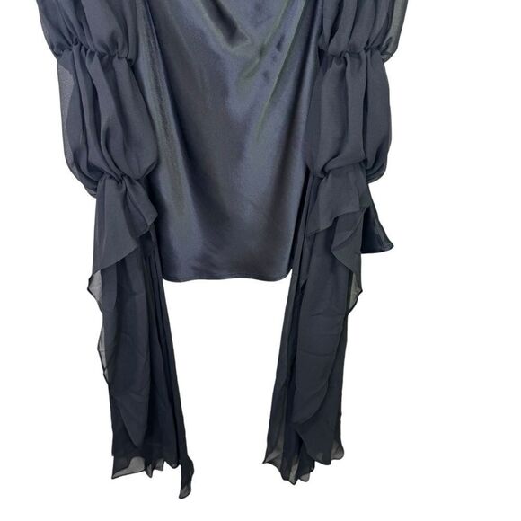 NEW For Love and Lemons Mini Willow Dress Black Size Small - Picture 8 of 13